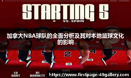 加拿大NBA球队的全面分析及其对本地篮球文化的影响